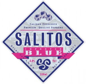 Salitos Blue: bebida azul con 5% de alcohol, suave y chispeante. Refresca con sabor y color en cada sorbo.