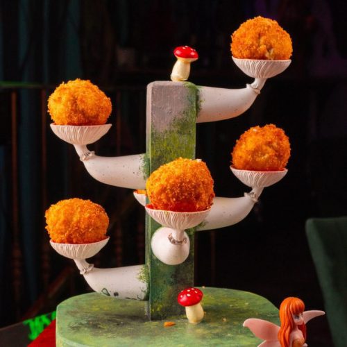 Croquetas veganas de boletus: sabor intenso y textura mágica.